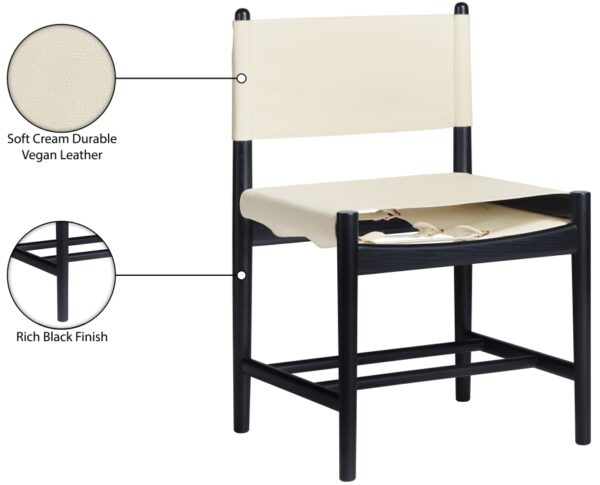 Rawlins Vegan Leather Upholstered Dining Chair