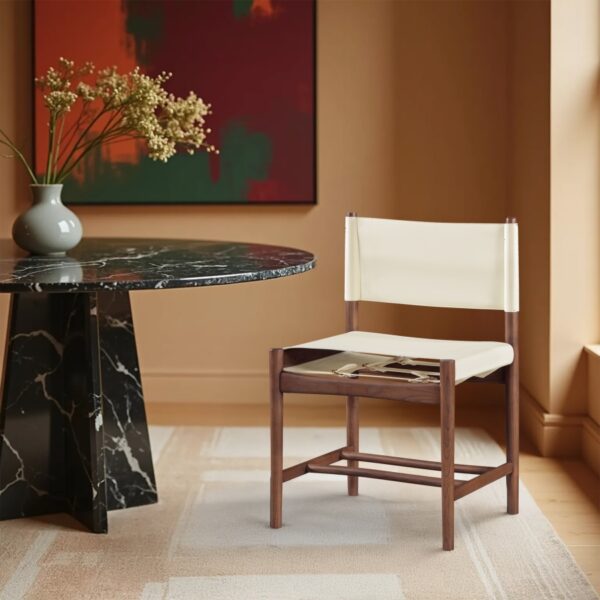 Rawlins Vegan Leather Upholstered Dining Chair