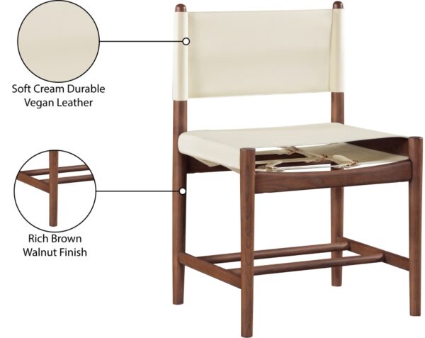 Rawlins Vegan Leather Upholstered Dining Chair