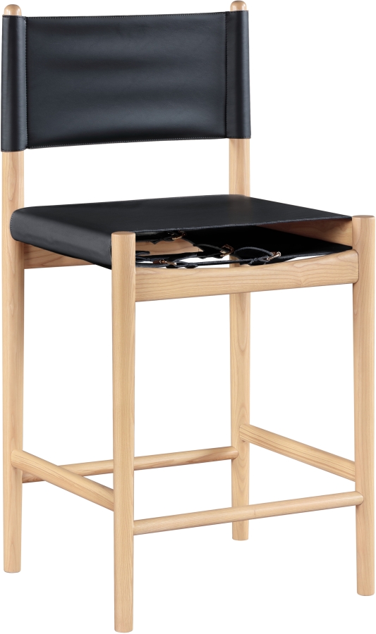 Rawlins Vegan Leather Upholstered Counter Stool