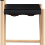 Rawlins Vegan Leather Upholstered Counter Stool