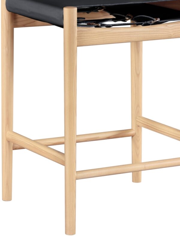 Rawlins Vegan Leather Upholstered Counter Stool