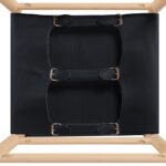 Rawlins Vegan Leather Upholstered Counter Stool