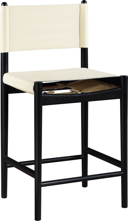Rawlins Vegan Leather Upholstered Counter Stool