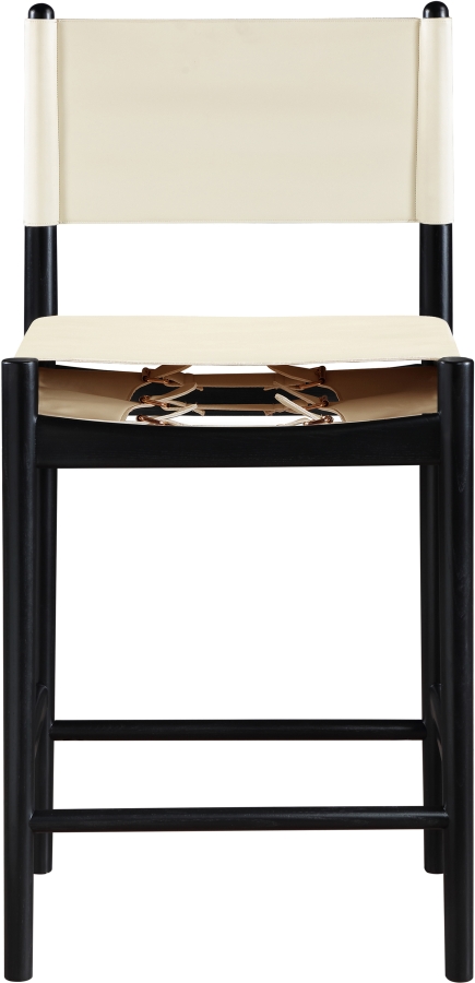 Rawlins Vegan Leather Upholstered Counter Stool