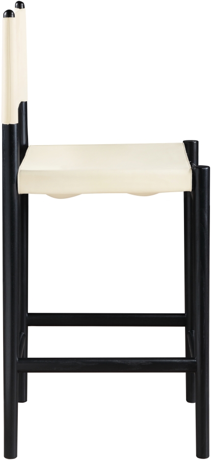 Rawlins Vegan Leather Upholstered Counter Stool