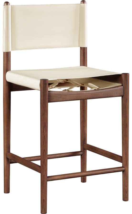 Rawlins Vegan Leather Upholstered Counter Stool