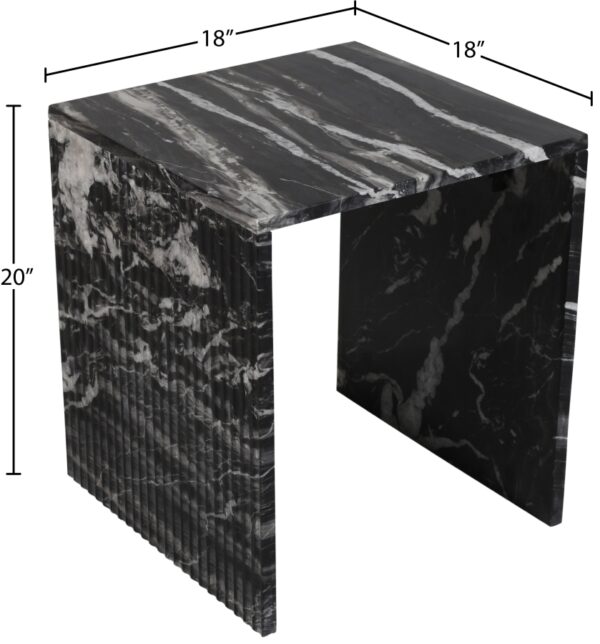 Pienza Marble End Table