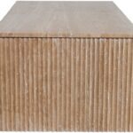 Pienza Travertine Coffee Table