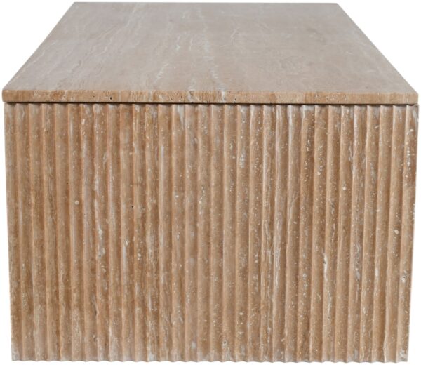 Pienza Travertine Coffee Table