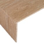 Pienza Travertine Coffee Table