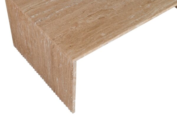 Pienza Travertine Coffee Table