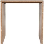 Pienza Travertine End Table