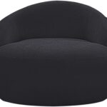 Caspian Chenille Fabric Upholstered Accent Chair