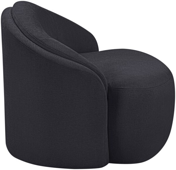 Caspian Chenille Fabric Upholstered Accent Chair