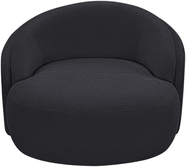 Caspian Chenille Fabric Upholstered Accent Chair