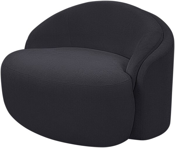Caspian Chenille Fabric Upholstered Accent Chair