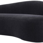 Caspian 79" Chenille Fabric Upholstered Loveseat