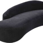 Caspian 79" Chenille Fabric Upholstered Loveseat