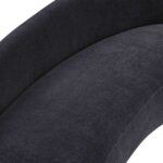 Caspian 79" Chenille Fabric Upholstered Loveseat
