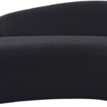 Caspian 79" Chenille Fabric Upholstered Loveseat