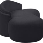 Caspian 79" Chenille Fabric Upholstered Loveseat