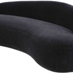 Caspian 79" Chenille Fabric Upholstered Loveseat
