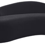 Caspian 79" Chenille Fabric Upholstered Loveseat