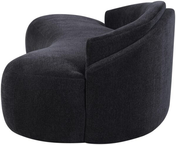Caspian 101" Chenille Fabric Upholstered Sofa