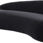 Caspian 101" Chenille Fabric Upholstered Sofa