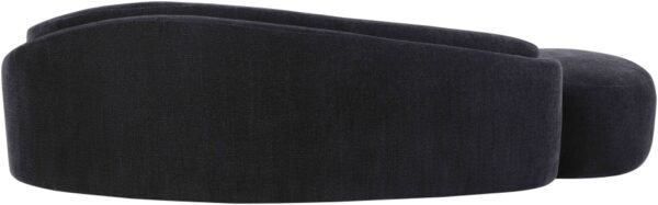 Caspian 101" Chenille Fabric Upholstered Sofa