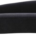 Caspian 101" Chenille Fabric Upholstered Sofa
