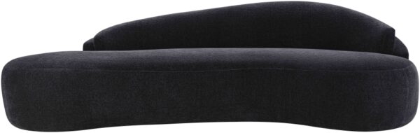 Caspian 101" Chenille Fabric Upholstered Sofa