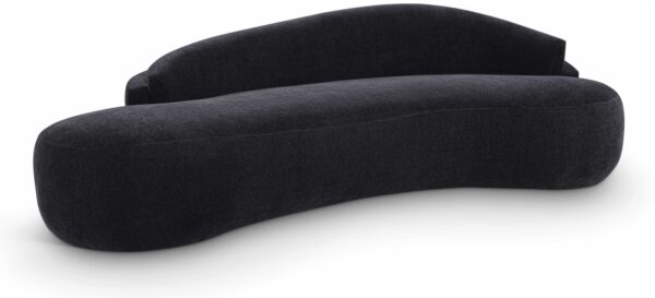 Caspian 101" Chenille Fabric Upholstered Sofa