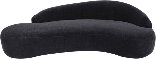 Caspian 101" Chenille Fabric Upholstered Sofa