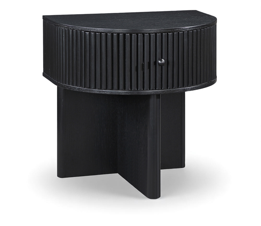 Cortland Acacia Veneer And Solid Wood Nightstand