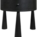 Oasis Acacia Veneer And Solid Wood Nightstand