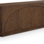 Everson Oak Veneer And Solid Wood Sideboard / Buffet