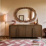 Harmony Oak Veneer And Solid Wood Sideboard / Buffet