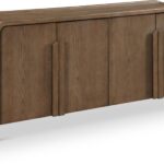 Harmony Oak Veneer And Solid Wood Sideboard / Buffet
