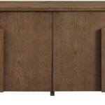 Harmony Oak Veneer And Solid Wood Sideboard / Buffet