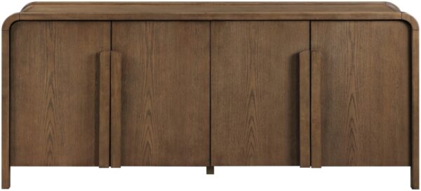Harmony Oak Veneer And Solid Wood Sideboard / Buffet