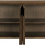 Harmony Oak Veneer And Solid Wood Sideboard / Buffet