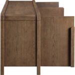 Harmony Oak Veneer And Solid Wood Sideboard / Buffet