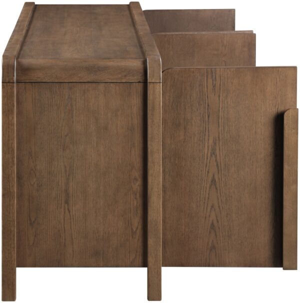 Harmony Oak Veneer And Solid Wood Sideboard / Buffet