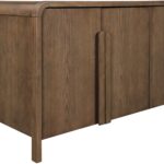 Harmony Oak Veneer And Solid Wood Sideboard / Buffet