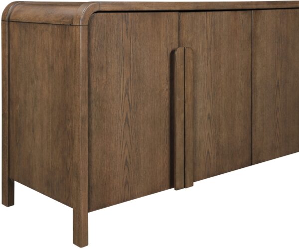 Harmony Oak Veneer And Solid Wood Sideboard / Buffet
