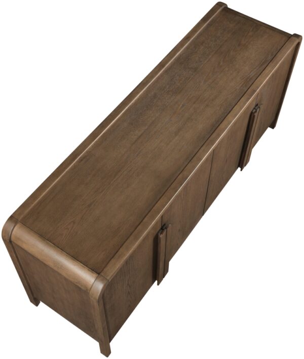 Harmony Oak Veneer And Solid Wood Sideboard / Buffet