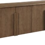 Harmony Oak Veneer And Solid Wood Sideboard / Buffet
