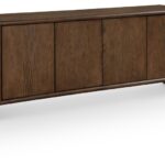 Elanor Oak Veneer And Solid Wood Sideboard / Buffet